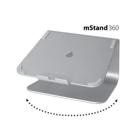 RAIN DESIGN Rain Design 10036 mStand360 Laptop Stand with Swivel Base; Silver 10036